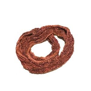 Infinity Scarf Hand Knit Shades of Pink Women's OS